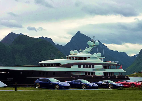 Norway Supercar Transport Project.